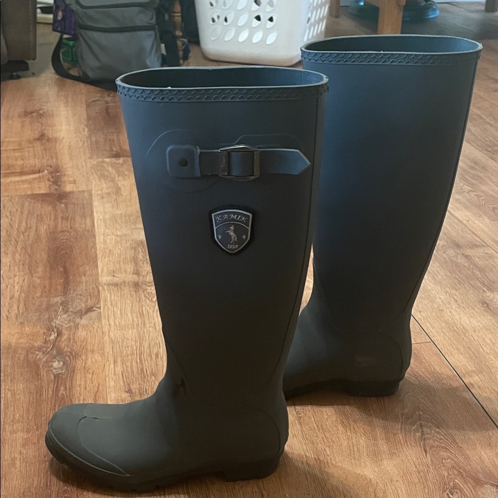 Kamik Gray Winter & Rain Boots